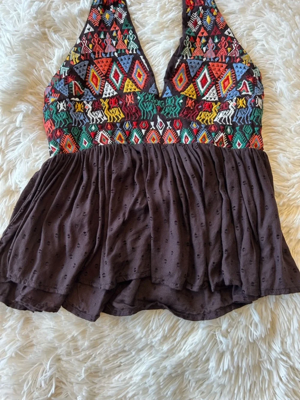 Free People | Peruvian Paradise Halter Top